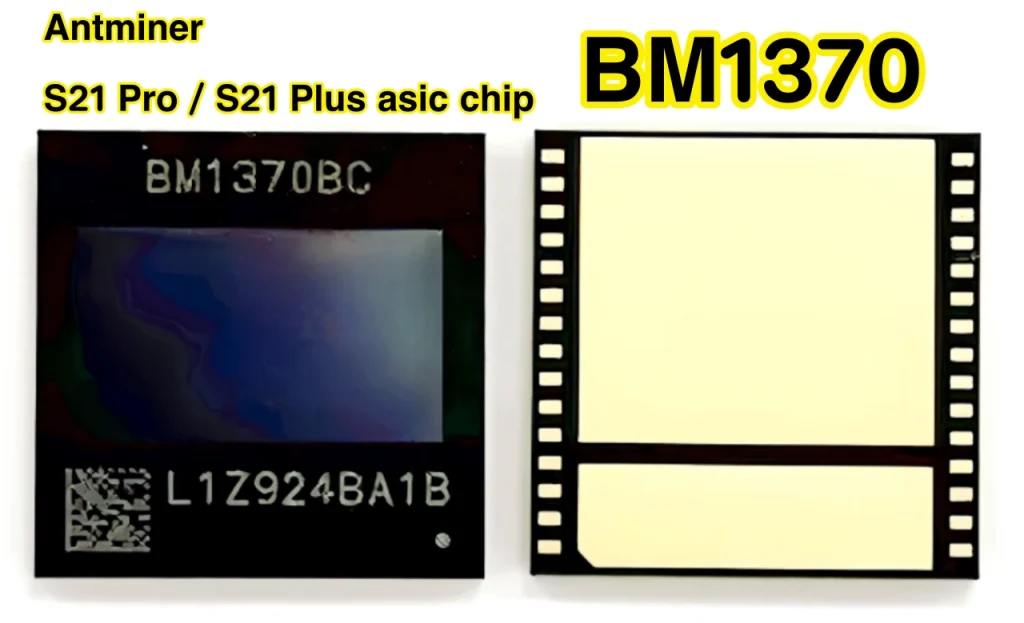 Bitmain Antminer S21 Pro, S21 plus BM1370 chip