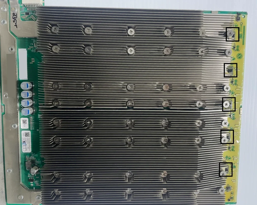 Bitmain Antminer S21 Plus hashboard A3HB70701 with 55 chips